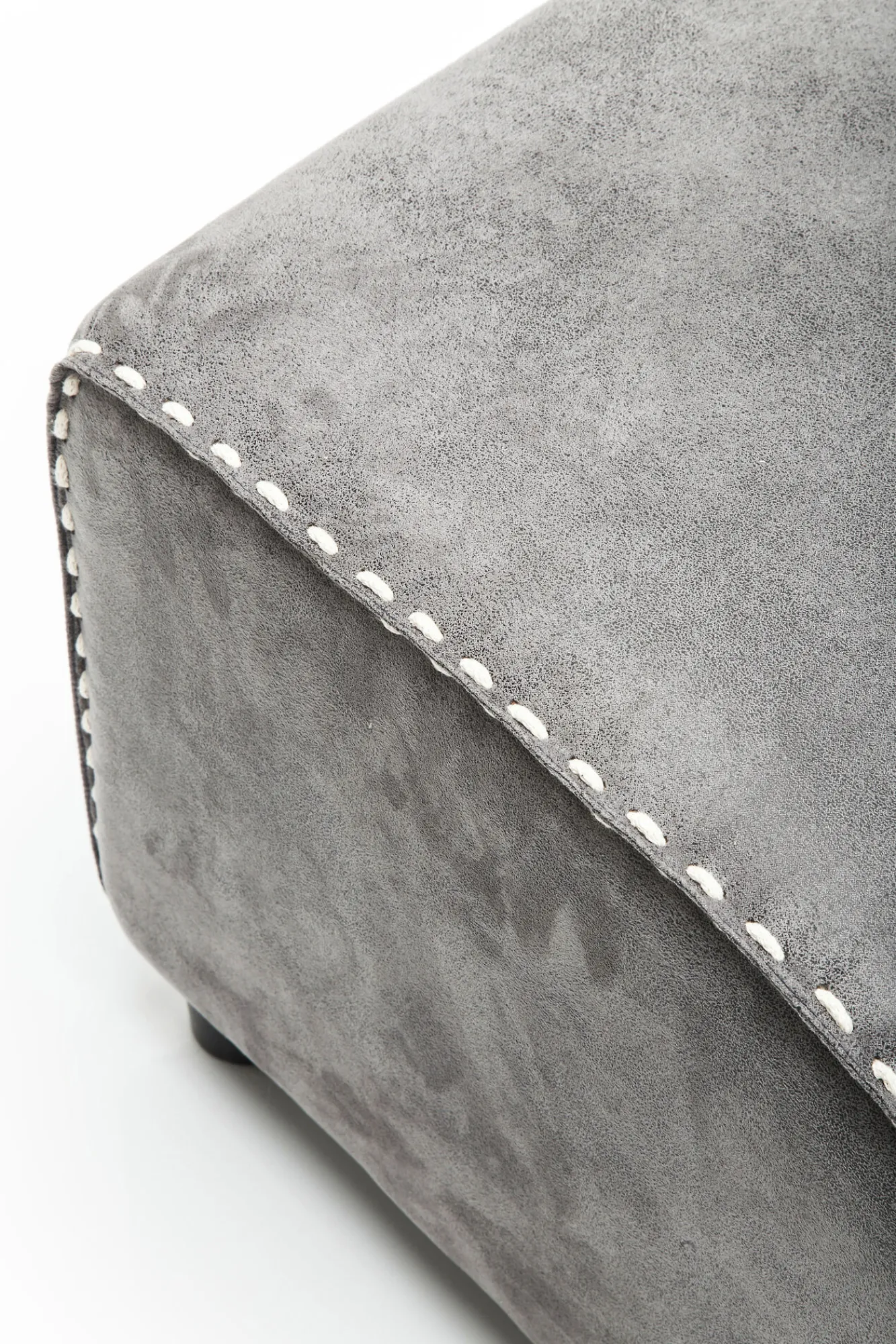 Best KARE Design Pufa Ritmo 52x60 cm szara - KARE