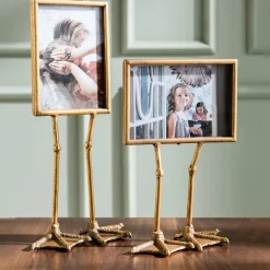 Clearance KARE Design Ramka Duck Feet pozioma 19x38 cm złota - KARE