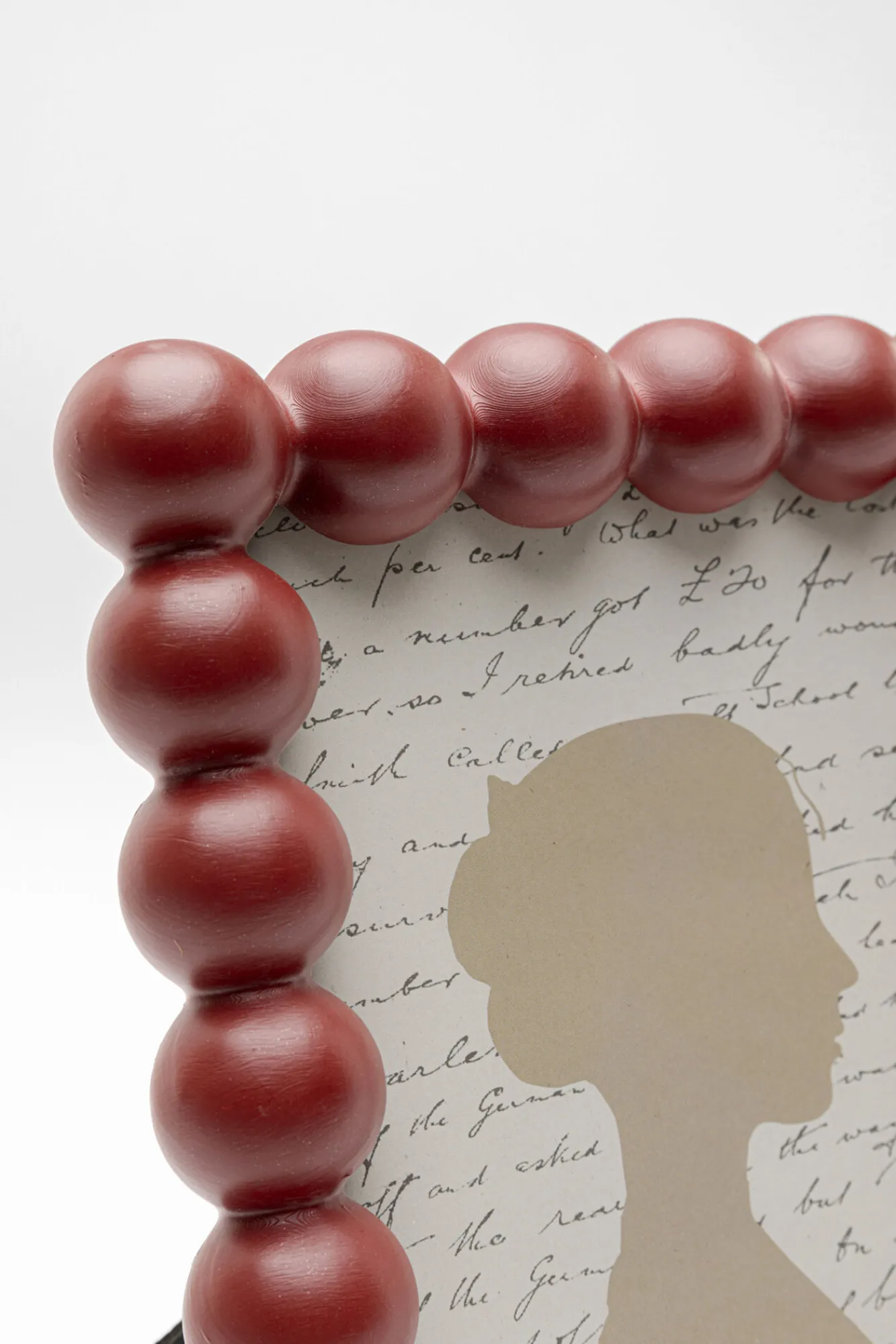 Fashion KARE Design Ramka na zdjęcia Balls czerwona 13x18cm - KARE