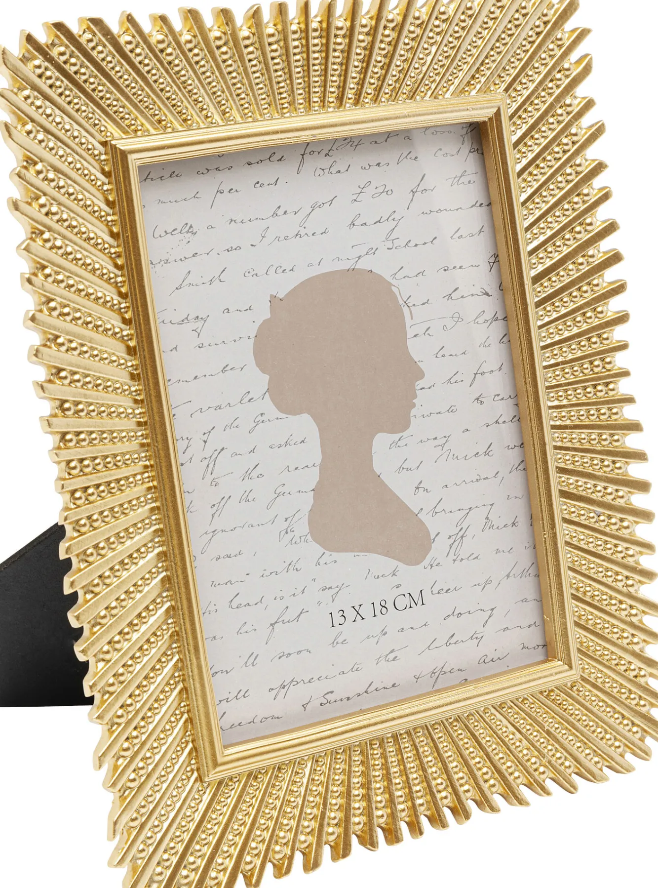 New KARE Design Ramka na zdjęcia Beam złota 13x18cm - KARE