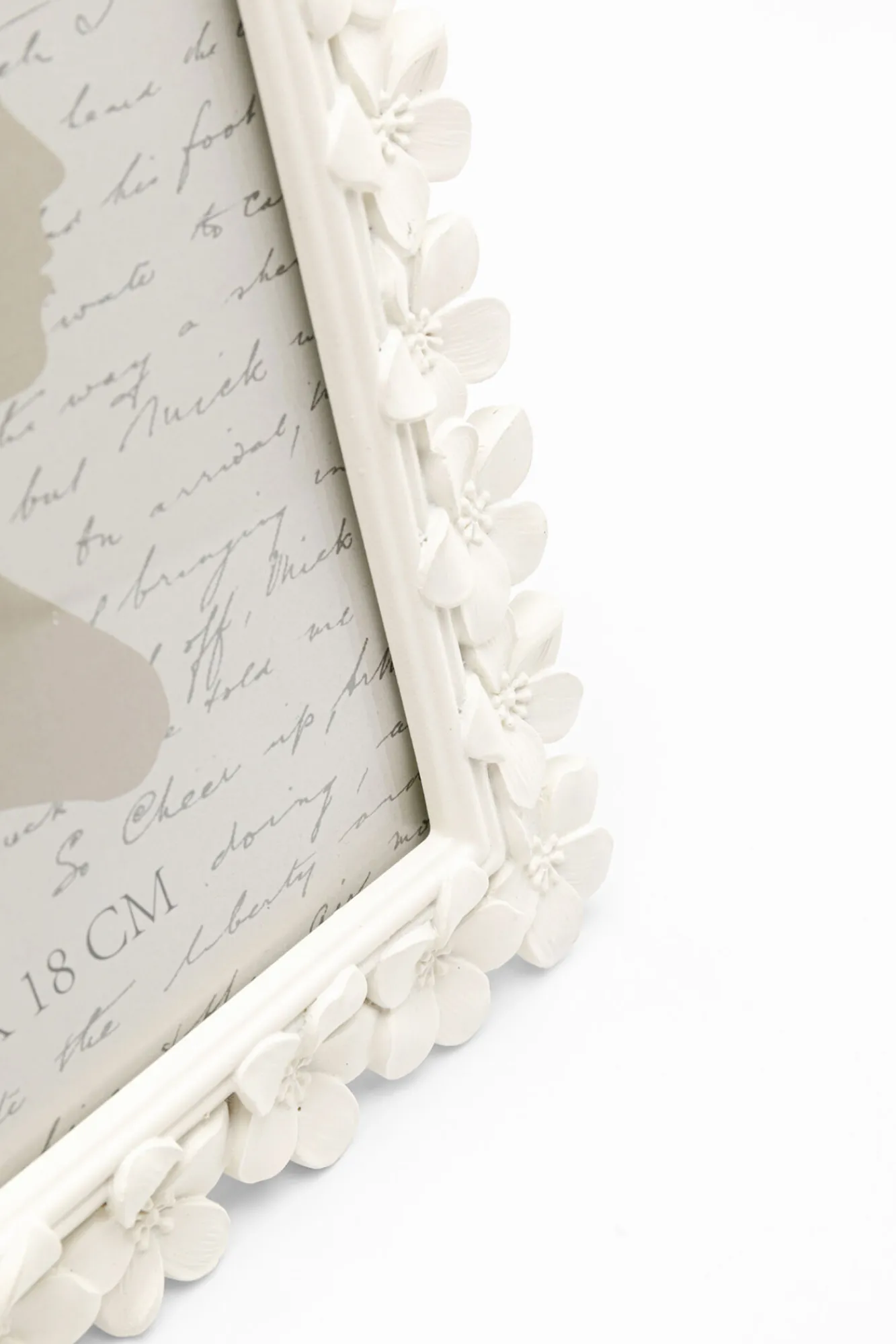 Outlet KARE Design Ramka na zdjęcia Flores białe 13x18cm - KARE