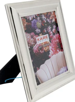Fashion KARE Design Ramka na zdjęcia glamour srebrna 30x35 cm stal nierdzewna - KARE