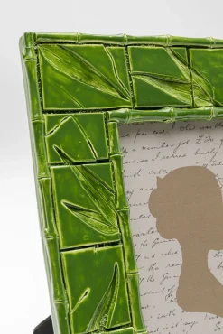 Online KARE Design Ramka na zdjęcia Leaf zielona 10x15cm - KARE