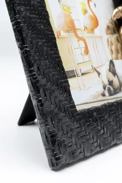 Online KARE Design Ramka na zdjęcia Palm Beach 21x24 cm czarno-złota - KARE