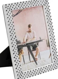 Hot KARE Design Ramka na zdjęcia 13x18 cm biała w czarne kropki - KARE