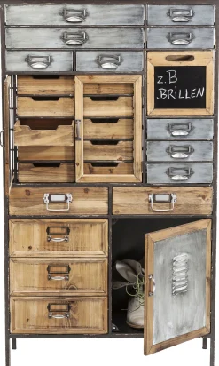 Fashion KARE Design Regał Art Factory 132x76 cm drewniany - KARE