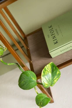 Discount KARE Design Regał Cesaro 90x170 cm złoty - półki czarne i naturalne - KARE