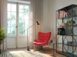 Best KARE Design Regał Circle 100x200 cm czarny - KARE