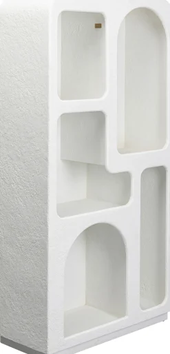 New KARE Design Regał do salonu biały skandynawski drewno i MDF 90x180 cm - KARE