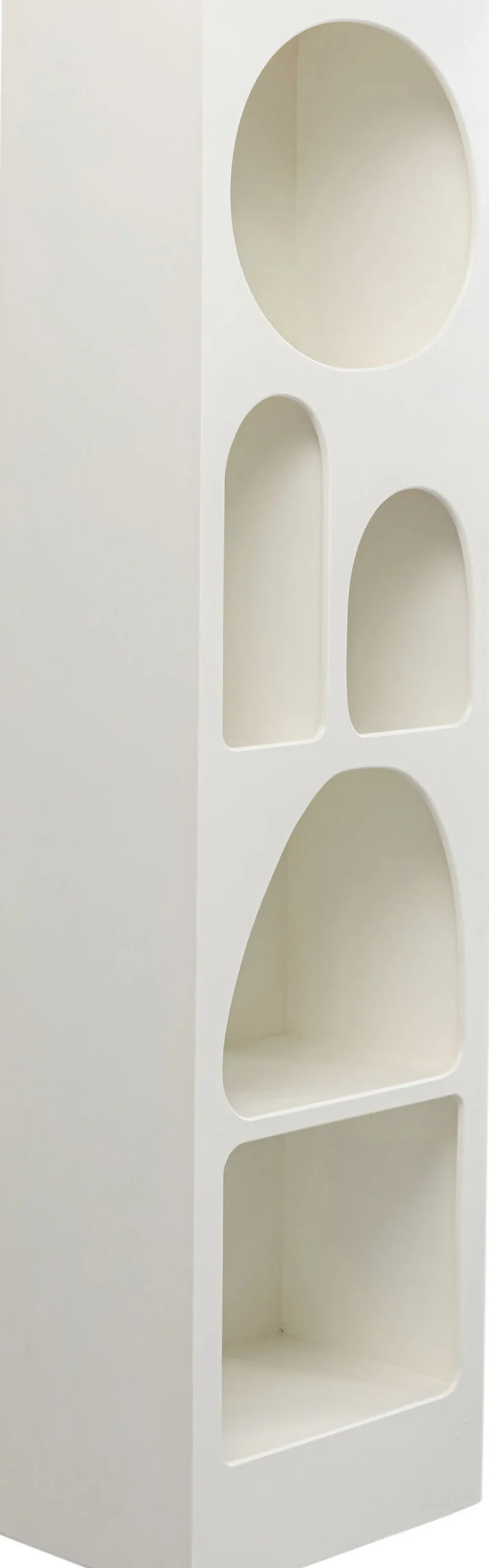 Online KARE Design Regał do salonu biały skandynawski MDF 48x180 cm - KARE