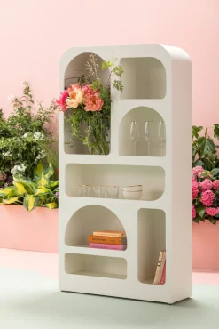 Hot KARE Design Regał do salonu biały skandynawski MDF 95x180 cm - KARE