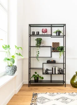 Best KARE Design Regał Loft 115x195 cm czarny - KARE