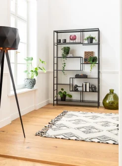 Best KARE Design Regał Loft 115x195 cm czarny - KARE