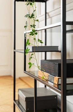 Best KARE Design Regał Loft 115x195 cm czarny - KARE