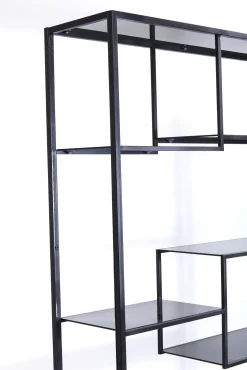 Best KARE Design Regał Loft 115x195 cm czarny - KARE