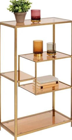 Fashion KARE Design Regał Loft 60x100 cm złoty - KARE