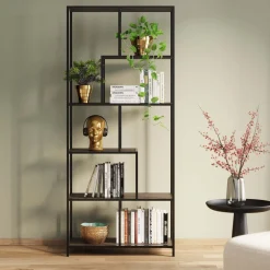 Best KARE Design Regał Loftie 77x185 cm czarny - KARE