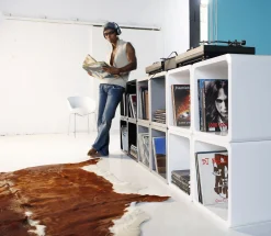 Discount KARE Design Regał Lounge Cube 45x45 cm biały - KARE