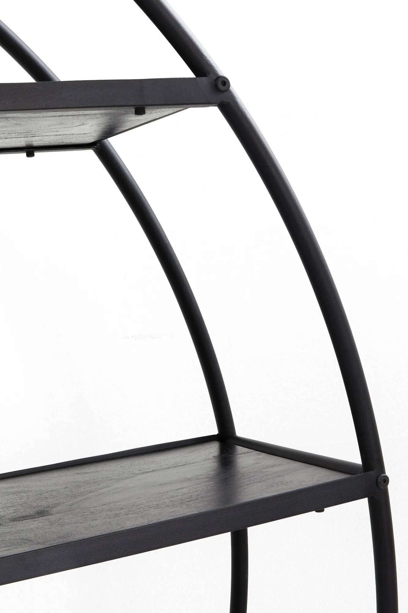 Discount KARE Design Regał Mason Round 180x175 cm czarny - KARE