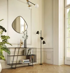 Outlet KARE Design Regał Mesh 120x78 cm czarny - KARE