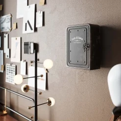 New KARE Design Regał na klucze Key Box 24x31 cm czarno-brązowy - KARE