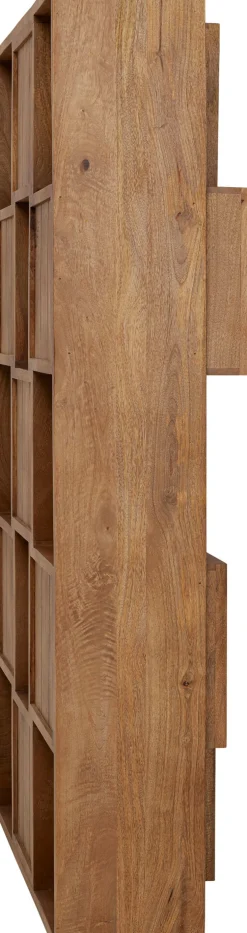 Discount KARE Design Regał na książki z drewna mango brązowy 103x192 cm - KARE