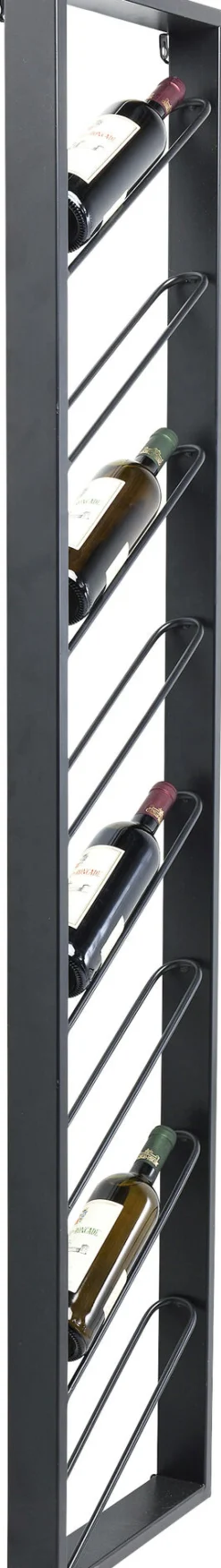 Hot KARE Design Regał na wino Bistro 36x160 cm czarny - KARE