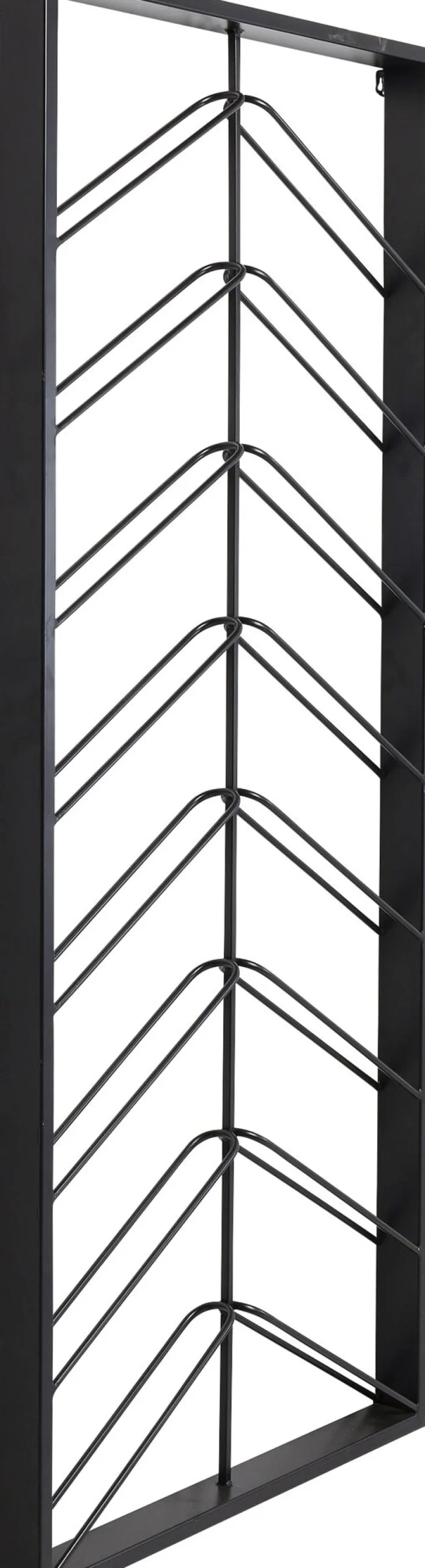 Sale KARE Design Regał na wino Bistro 70x160 cm czarny - KARE