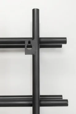 Outlet KARE Design Regał na wino Cape Town czarna 45x68cm - KARE