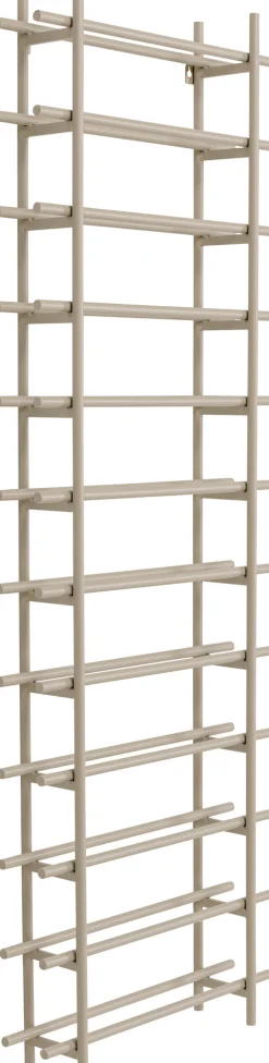 Sale KARE Design Regał na wino Cape Town greige 45x136cm - KARE