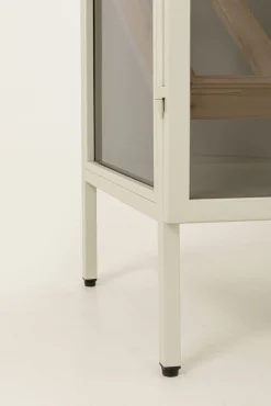 Outlet KARE Design Regał na wino Lisboa Bar Greige 60x170cm - KARE