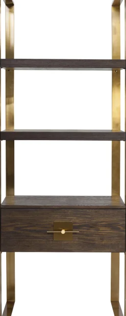 Online KARE Design Regał Osaka 82x210 cm złoty - KARE