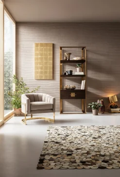 Online KARE Design Regał Osaka 82x210 cm złoty - KARE