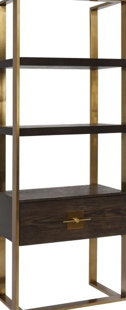 Online KARE Design Regał Osaka 82x210 cm złoty - KARE