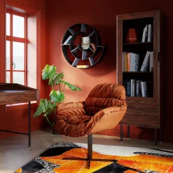 Fashion KARE Design Regał wiszący Snail 13x13 cm srebrny - KARE