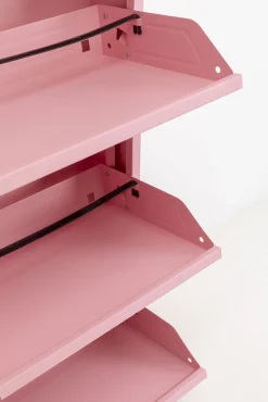 Online KARE Design Schowek na buty Caruso 3 Plus 1 różowy (MO) - KARE