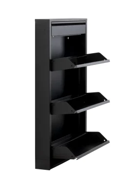 Outlet KARE Design Schowek na buty Caruso 3 Plus 1 czarny (MO) - KARE