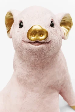 Sale KARE Design Skarbonka Chillax Pig 17x28 cm jasnoróżowa - KARE