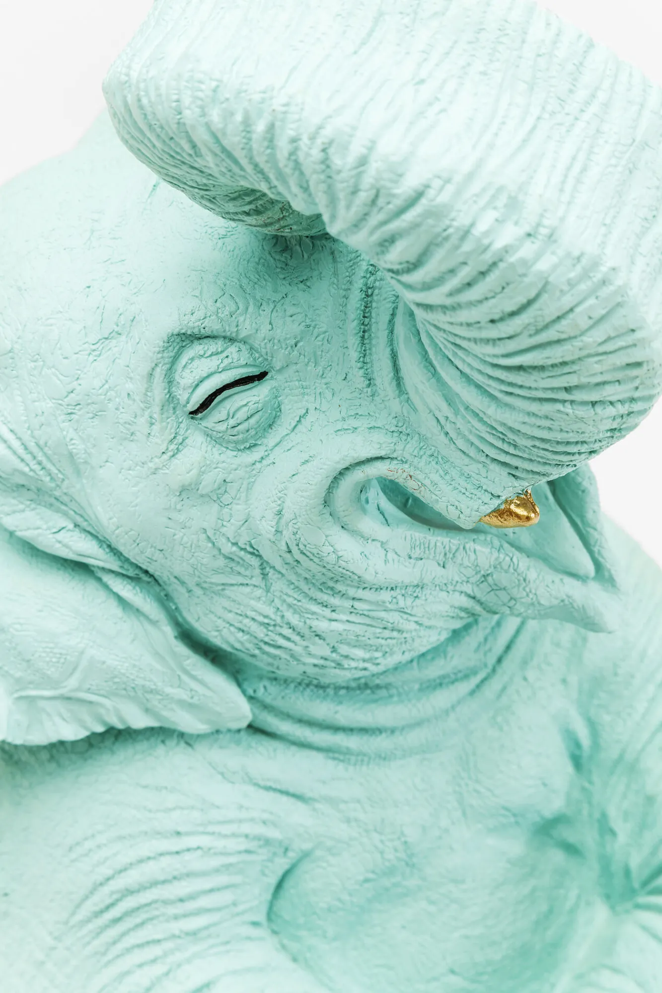 Outlet KARE Design Skarbonka Happy Elephant 24x39 cm jasnoniebieska - KARE