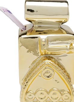 Sale KARE Design Skarbonka Robot złota 16cm - KARE