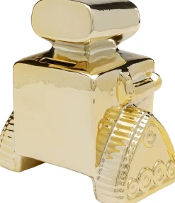 Sale KARE Design Skarbonka Robot złota 16cm - KARE