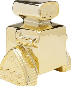 Sale KARE Design Skarbonka Robot złota 16cm - KARE