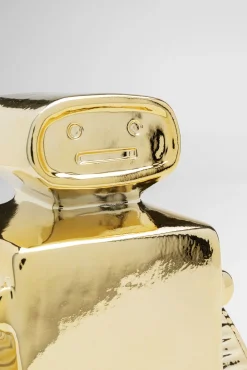 Sale KARE Design Skarbonka Robot złota 16cm - KARE