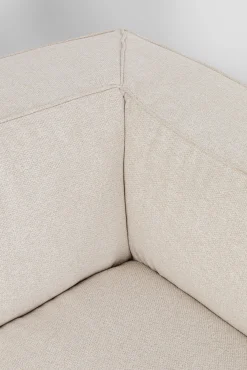 Online KARE Design Sofa Cubetto Cord 3 os. 220 cm kremowa - KARE