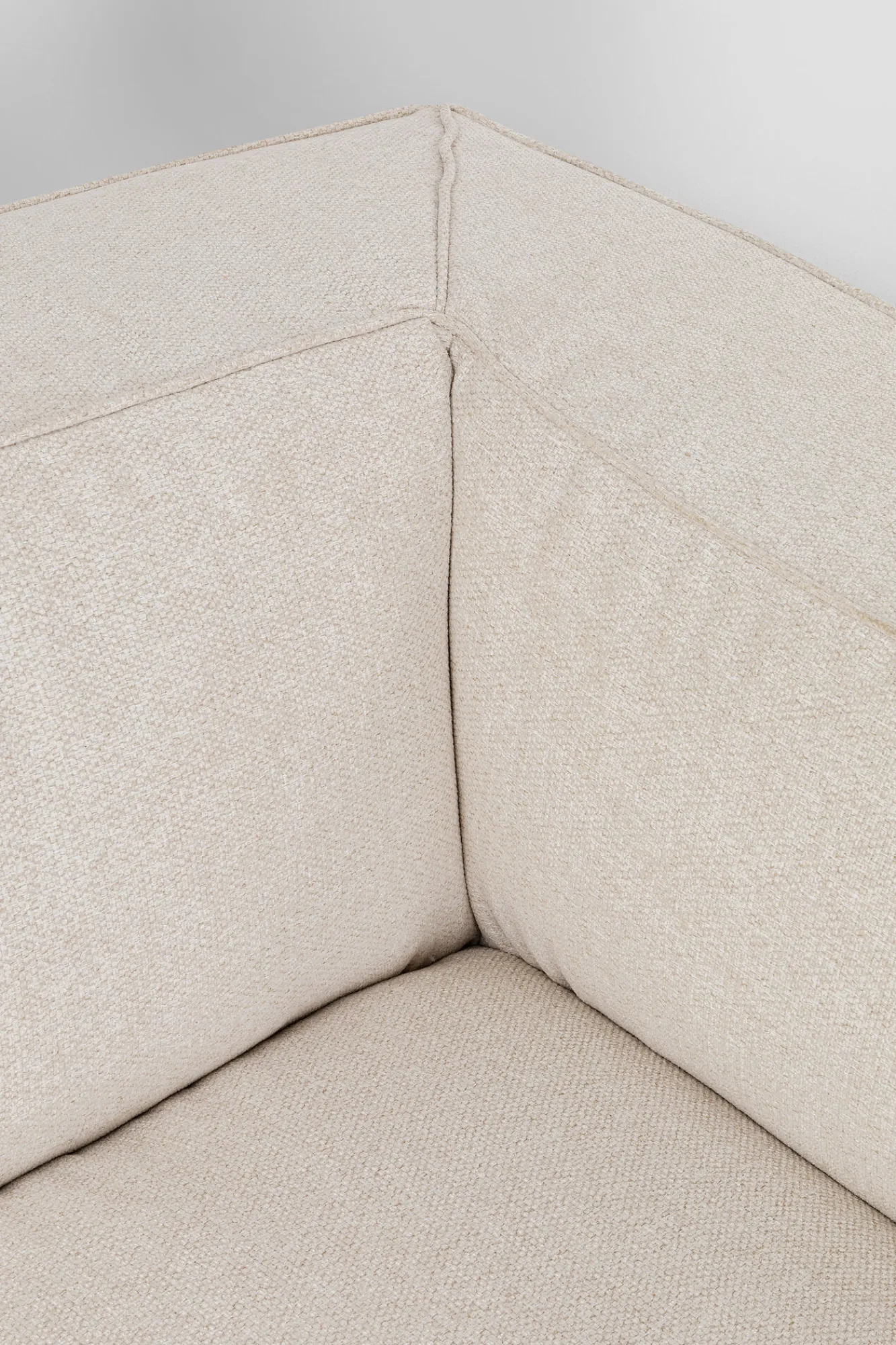 Online KARE Design Sofa Cubetto Cord 3 os. 220 cm kremowa - KARE