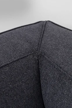 Online KARE Design Sofa Cubetto Cord 3 os. 220 cm ciemnoszara - KARE