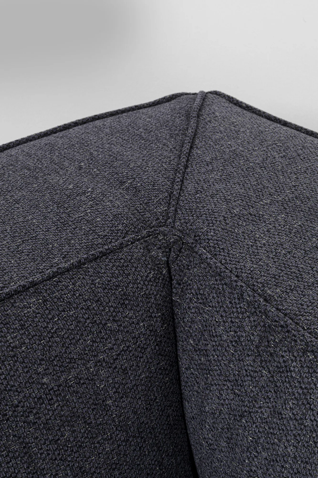 Online KARE Design Sofa Cubetto Cord 3 os. 220 cm ciemnoszara - KARE