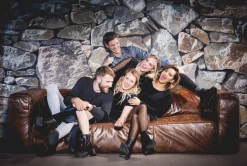 Online KARE Design Sofa Cubetto 259x67 cm brązowa - KARE