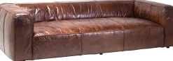 Online KARE Design Sofa Cubetto 259x67 cm brązowa - KARE