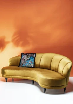 Hot KARE Design Sofa Dschinn 233x81 cm brązowa - KARE